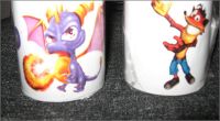 Crash of the Titans and The Legend of Spyro Mugs