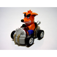 Japanese Crash and Fake Crash CTR Figurines